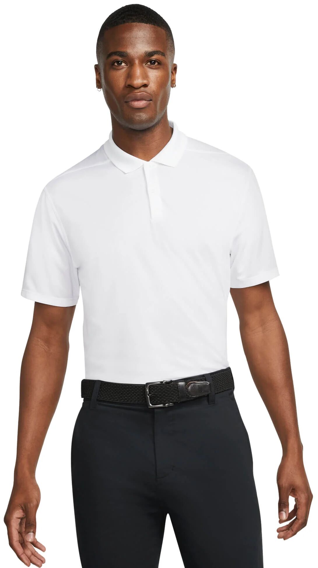Nike Dri-FIT Victory Men's Golf Polo Shirt - White, Size: Large