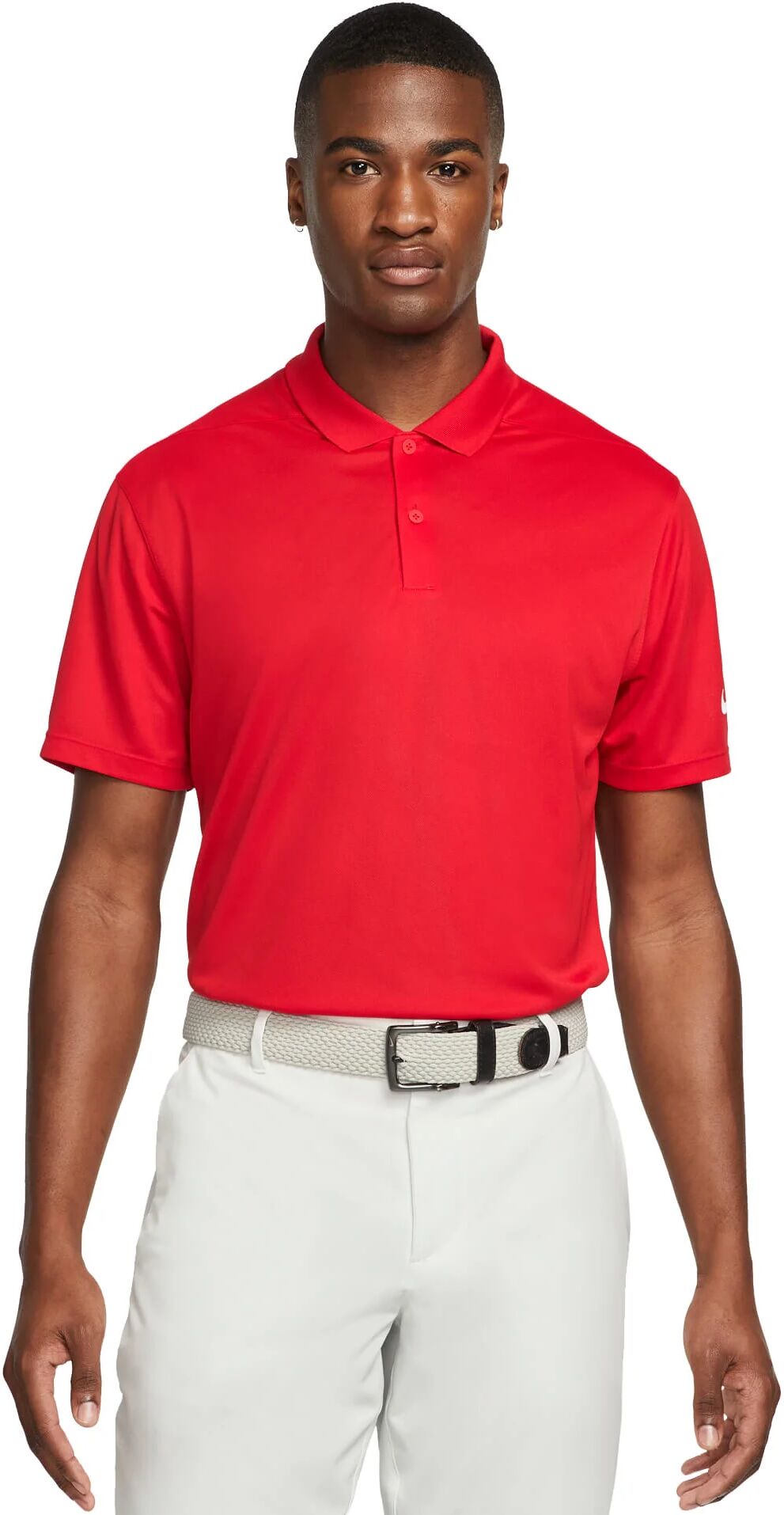 Nike Dri-FIT Victory Men's Golf Polo Shirt - Red, Size: X-Large