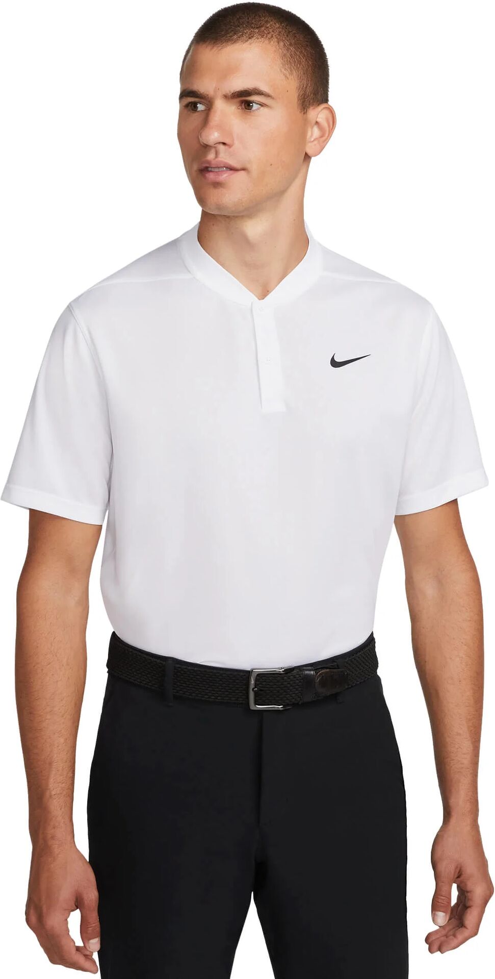 Nike Dri-FIT Victory Blade Men's Golf Polo Shirt - White, Size: XXL