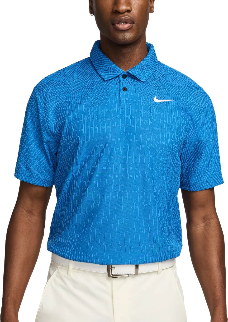 Nike Tour Dri-FIT ADV Men's Golf Polo - Blue, Size: Large