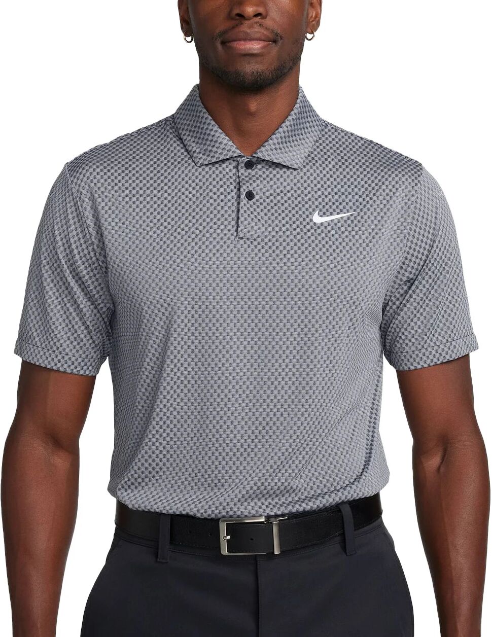 Nike Tour Dri-FIT Men's Golf Polo - Black, Size: Large