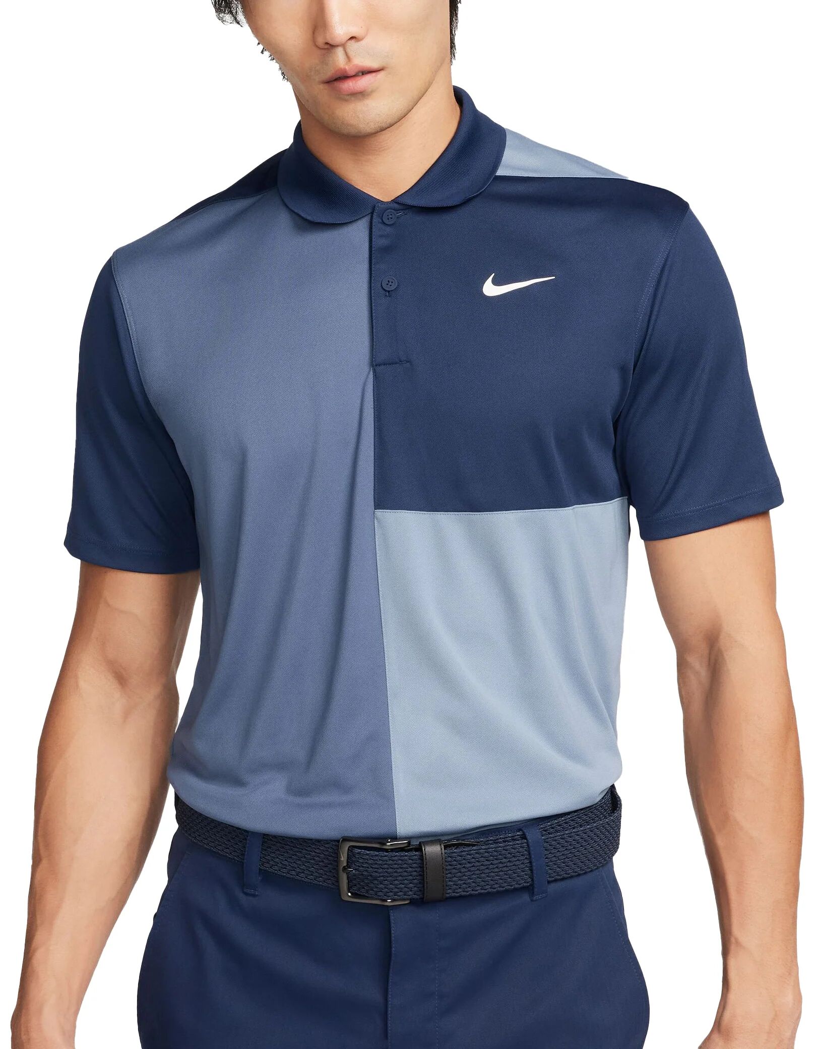 Nike Victory Plus Dri-FIT Men's Golf Polo - Blue, Size: Large