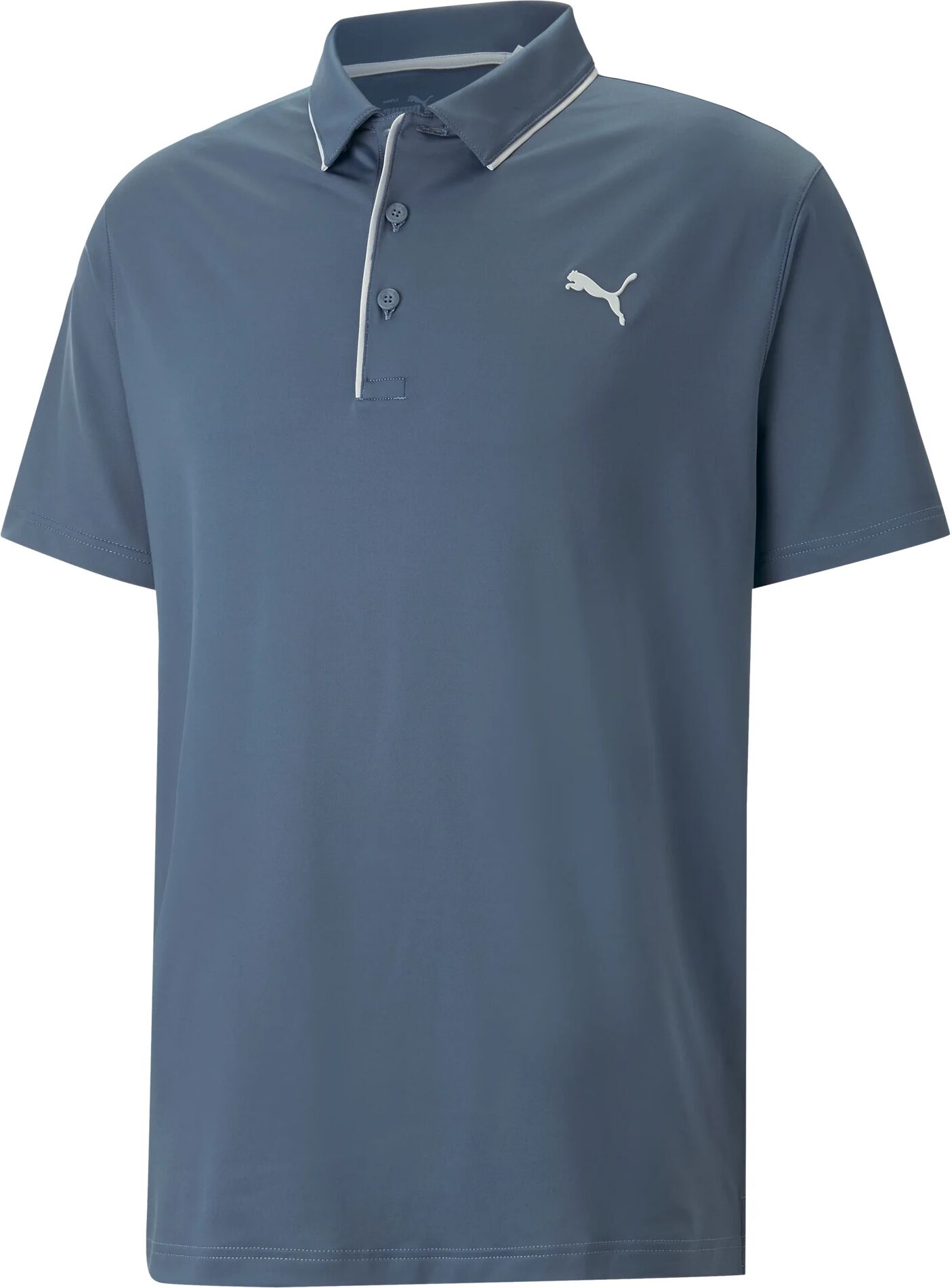 Puma MATTR Bridges Men's Golf Polo - Blue, Size: Small