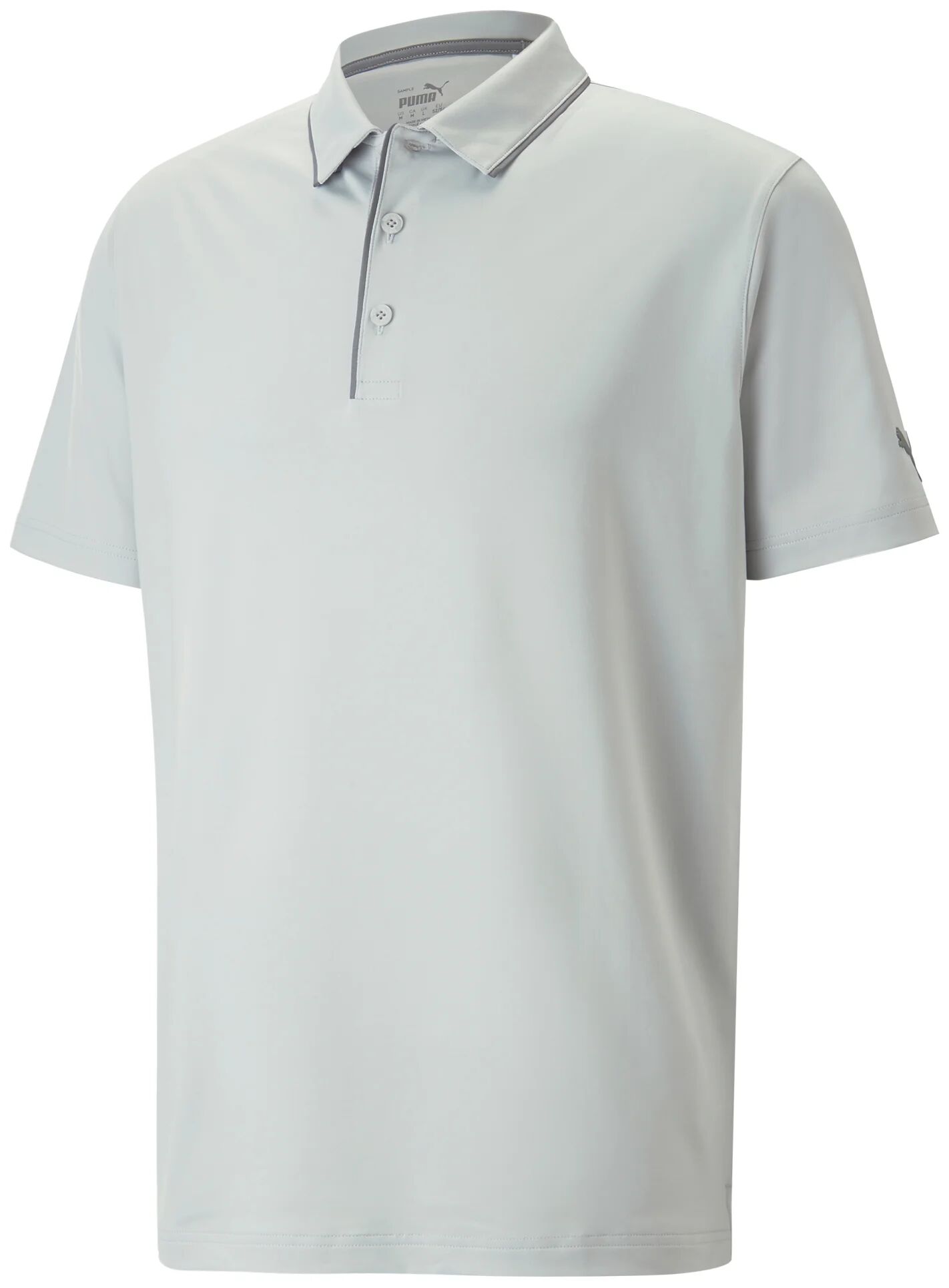 Puma MATTR Bridges Men's Golf Polo Shirt - Grey, Size: Large
