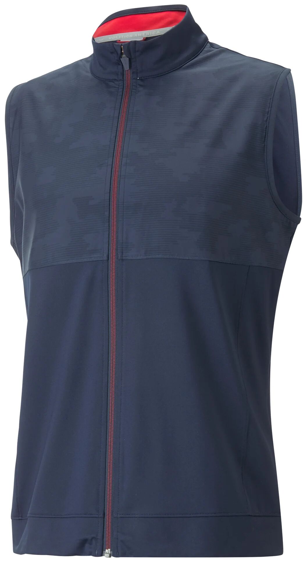 Puma Volition Camo Cover Men's Golf Vest - Blue, Size: Small