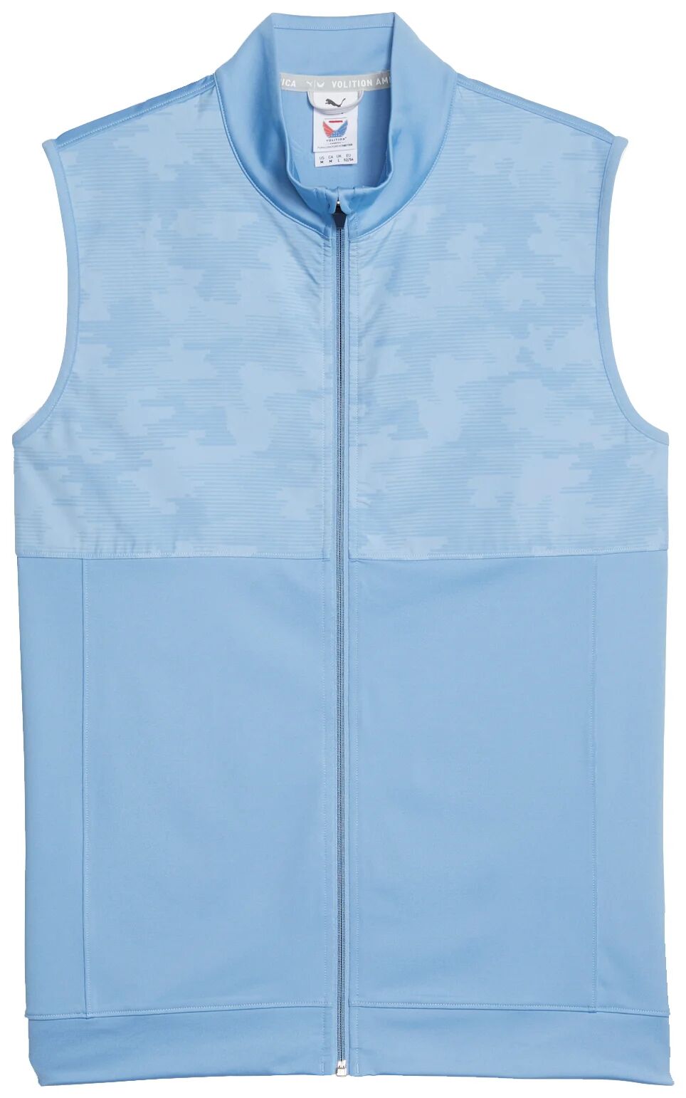 Puma Volition Camo Cover Men's Golf Vest - Blue, Size: Medium