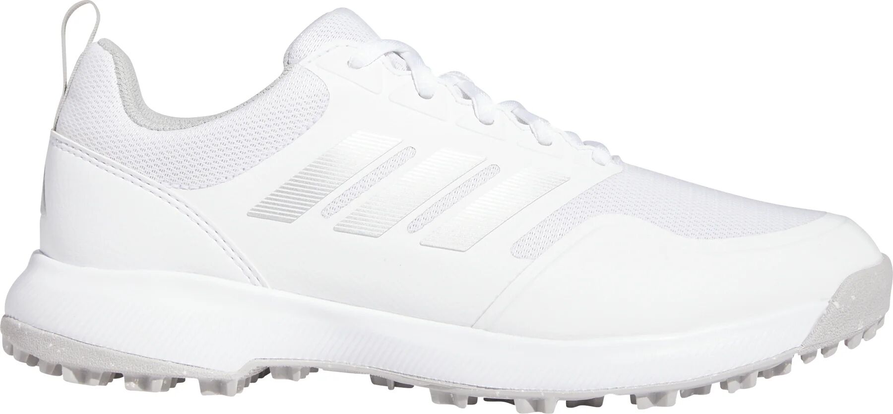 adidas Womens Tech Response SL3 Golf Shoes - Cloud White/Grey Two/Silver Metallic - 8.5 - MEDIUM