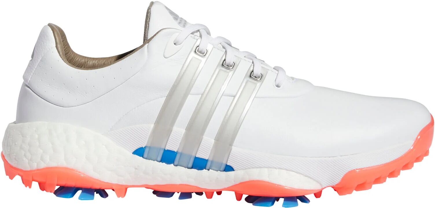 adidas Womens Tour 360 22 Golf Shoes - Ftwr White/Silver Metallic/Turbo - 6.5 - M