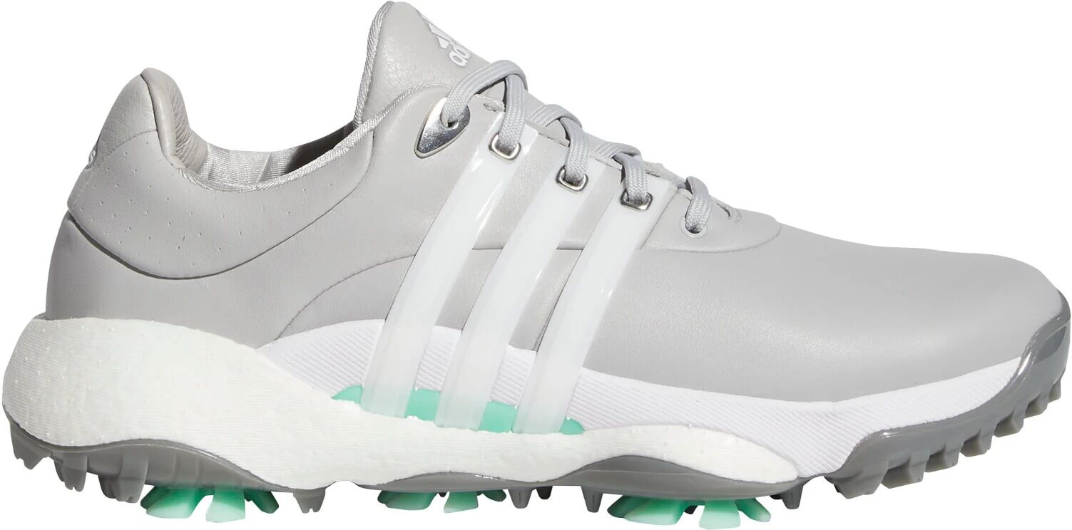 adidas Womens Tour 360 22 Golf Shoes - Grey Two/Ftwr White/Pulse Mint - 6 - M