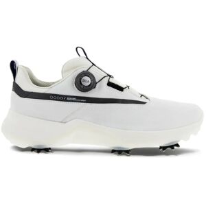 Ecco Men's Biom G5 Boa Golf Shoes in White/Black, Size 41 (US 7-7.5)