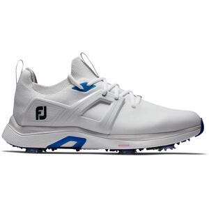 FootJoy Men's Hyperflex Golf Shoes 2023 in White/Blue, Size 11, Wide