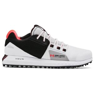 Under Armour Men's Ua Hovr Forge Rc Spikeless Golf Shoes in White/Black, Size 9.5