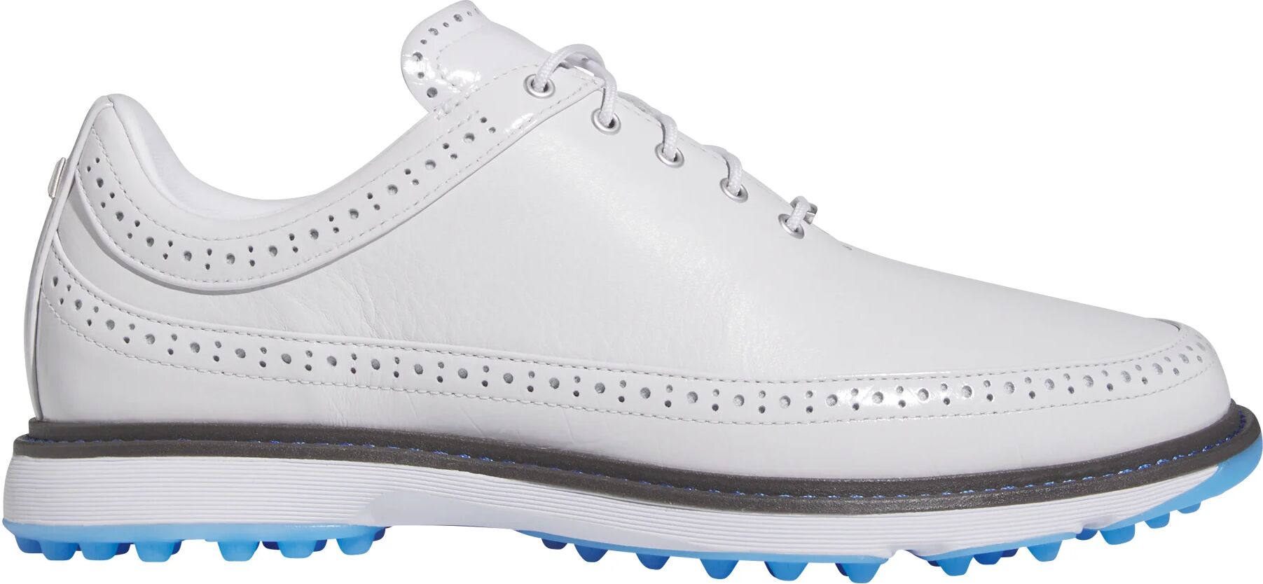 adidas MC80 Spikeless Golf Shoes 2024 - Dash Grey/Matte Silver/Blue Burst - 11 - MEDIUM