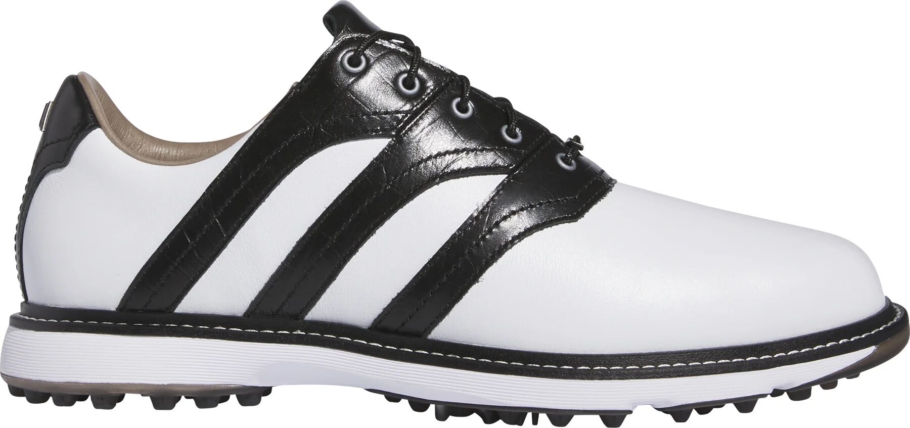 adidas MC Z-Traxion Spikeless Golf Shoes 2024 - Cloud White/Core Black/Iron Metallic - 12 - MEDIUM