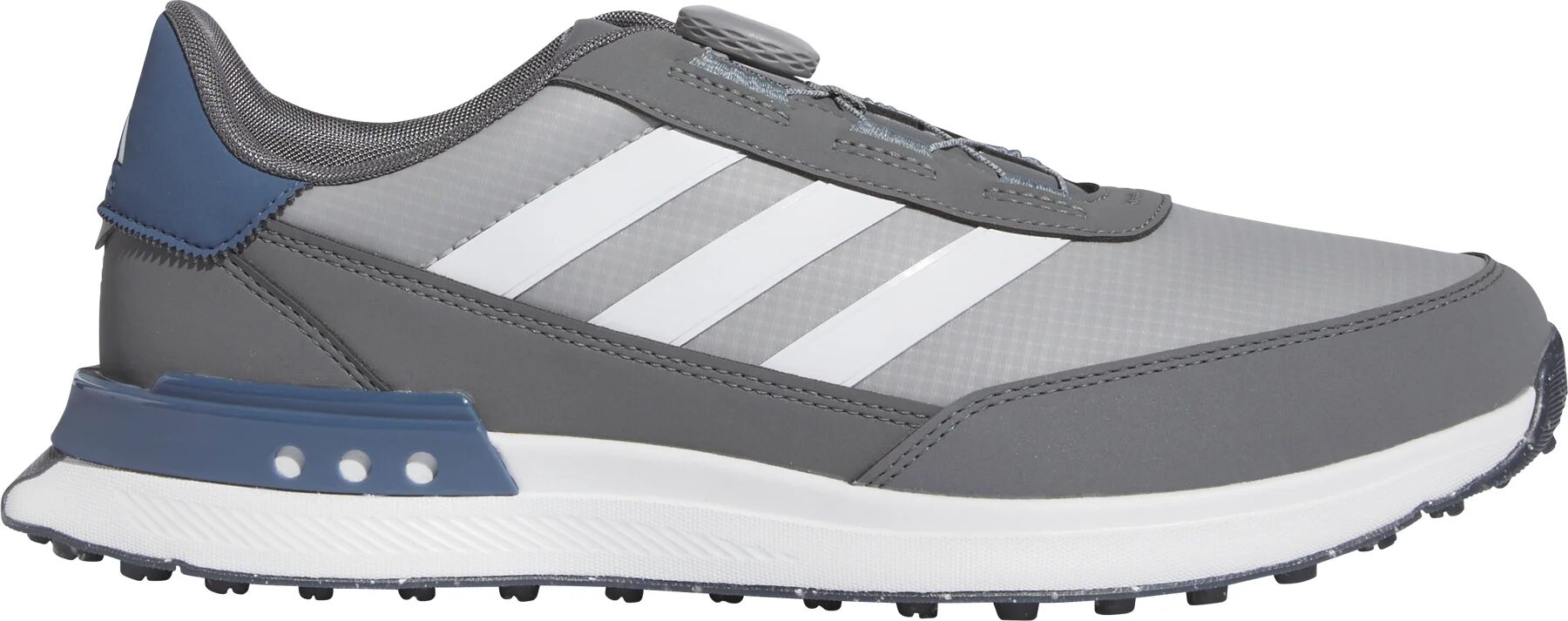 adidas S2G Spikeless BOA 24 Wide Golf Shoes - Grey Four/Cloud White/Preloved Ink - 12.5 - WIDE