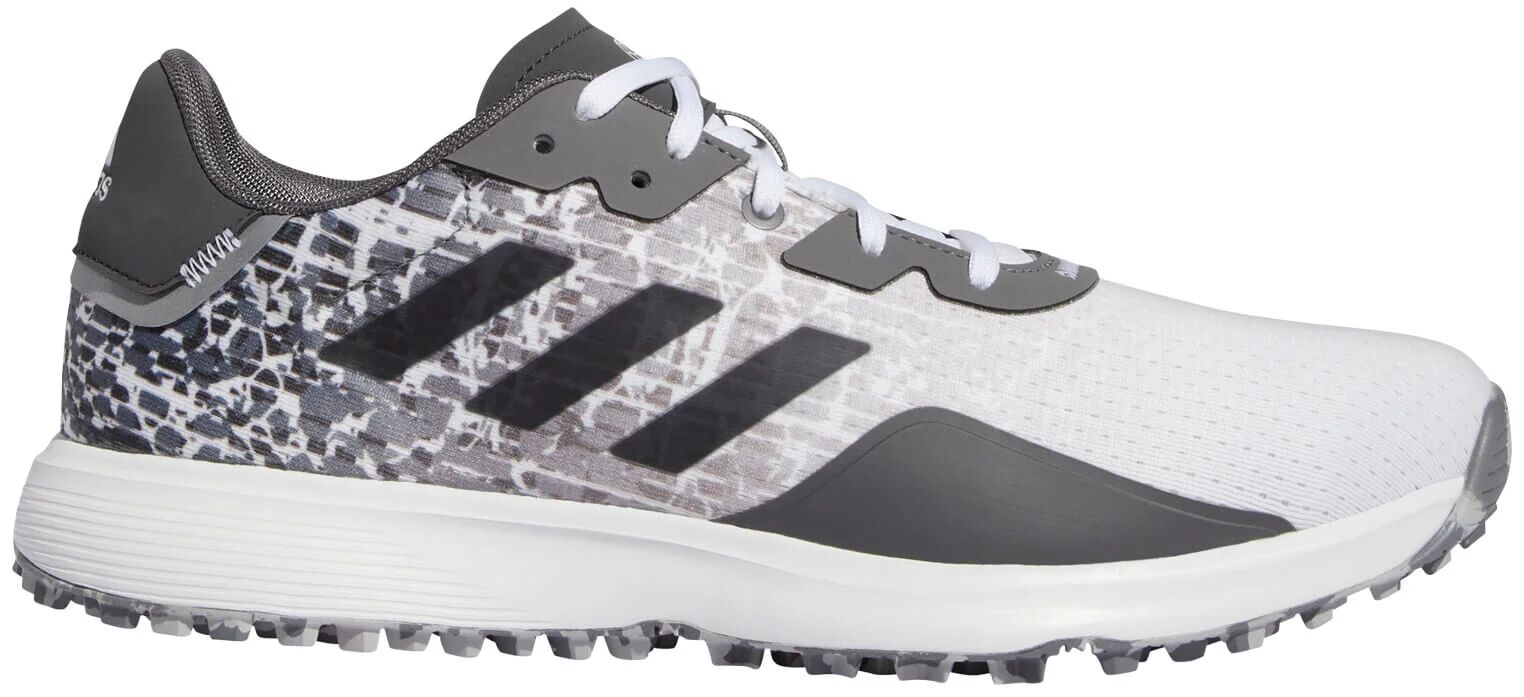 adidas S2G Spikeless Golf Shoes - Ftwr White/Grey Three/Grey Two - 12.5 - M