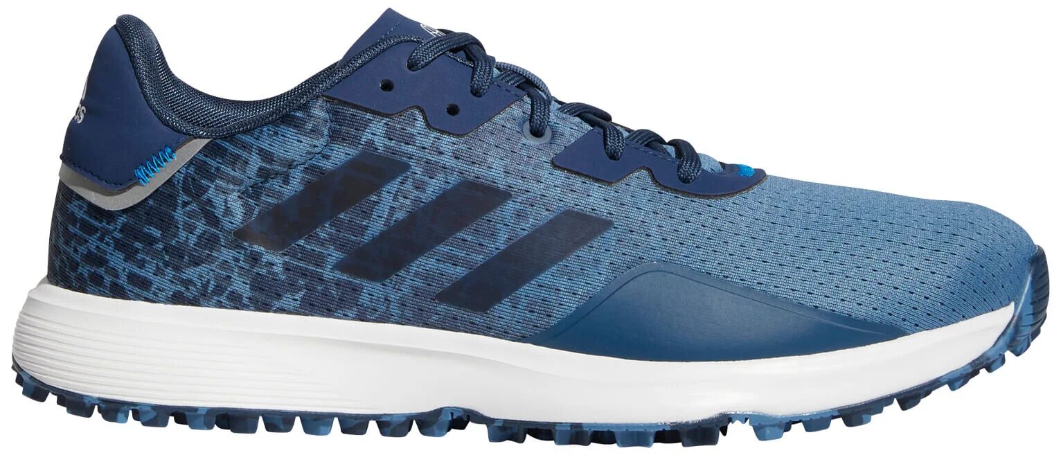 adidas S2G Spikeless Golf Shoes - Altered Blue/Crew Navy/Ftwr White - 9 - M