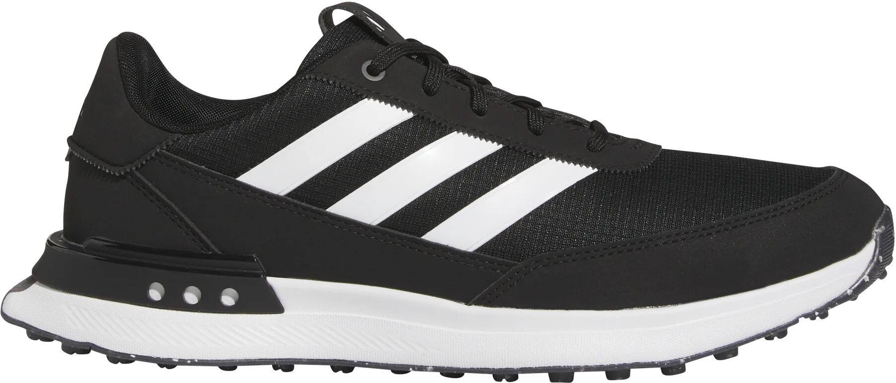 adidas S2G Spikeless 24 Golf Shoes - Core Black/Cloud White/Iron Metallic - 8.5 - MEDIUM