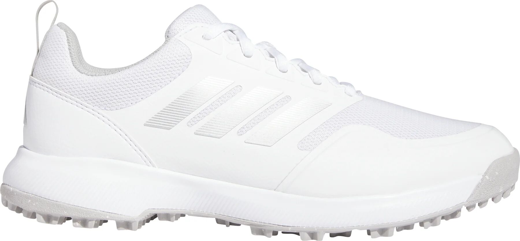 adidas Womens Tech Response SL3 Golf Shoes - Cloud White/Grey Two/Silver Metallic - 11 - MEDIUM