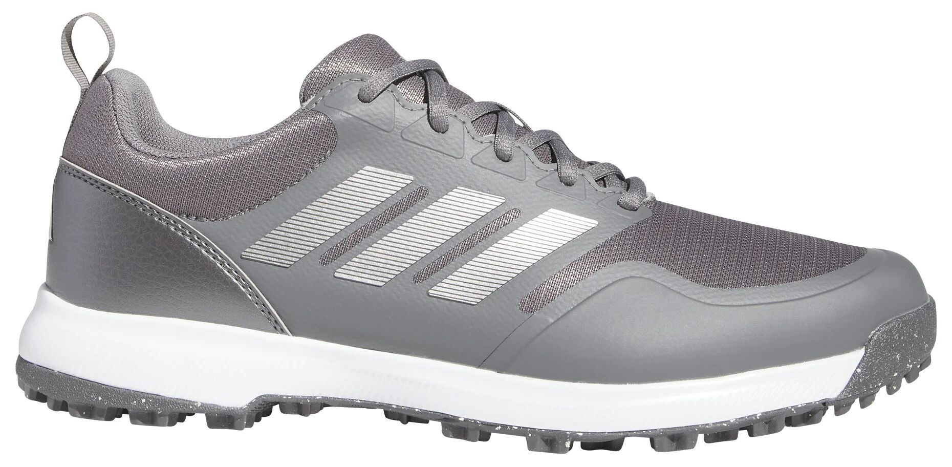 adidas Tech Response 3.0 SL Golf Shoes - Grey Four/Silver Metallic/Solar Gold -