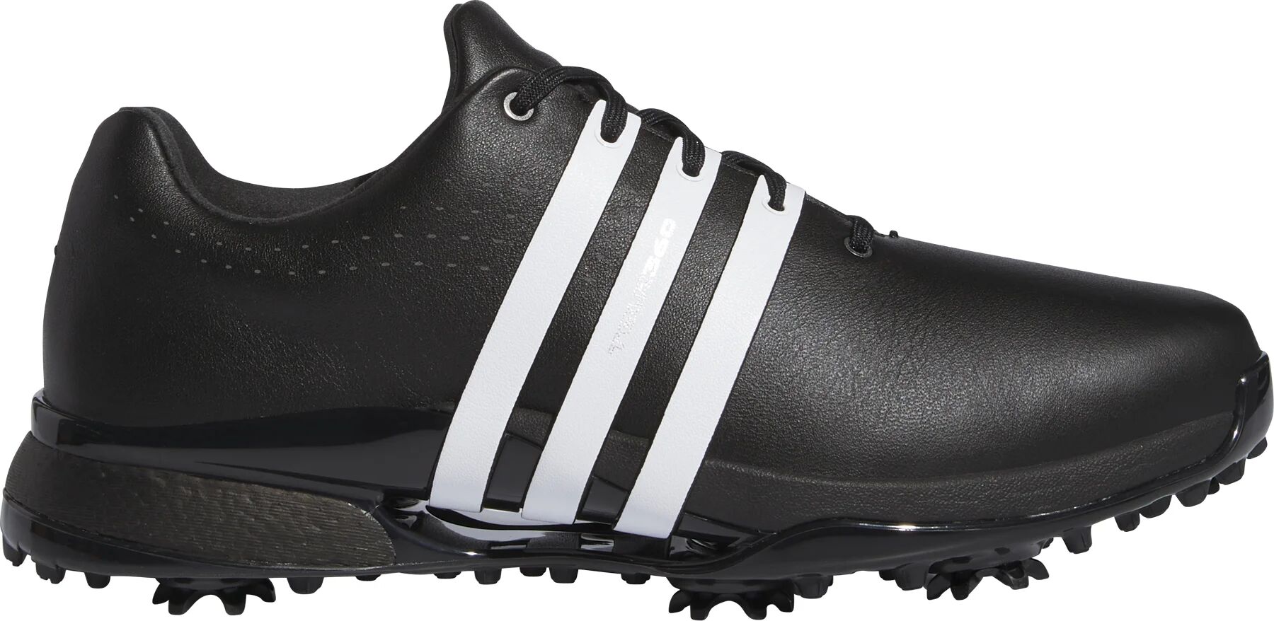 adidas Tour360 24 BOOST Golf Shoes - Core Black/Cloud White/Core Black - 9.5 - WIDE