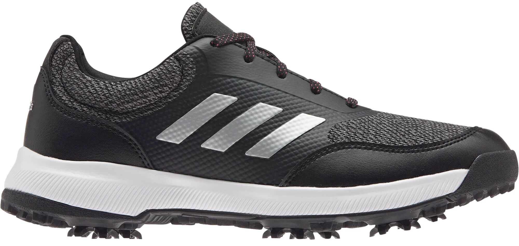 adidas Womens Tech Response 2.0 Golf Shoes - Black/Silver/Grey - 6 - M