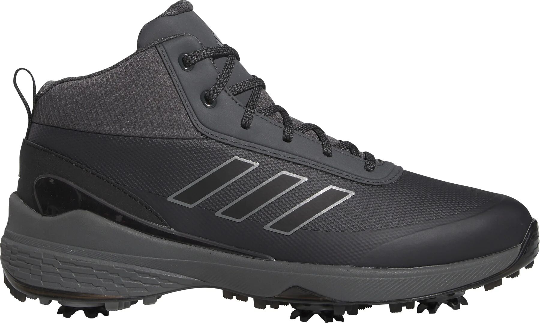 adidas ZG23 RAIN.RDY Golf Shoes - Grey Six/Iron Metallic/Core Black - 10.5 - MEDIUM