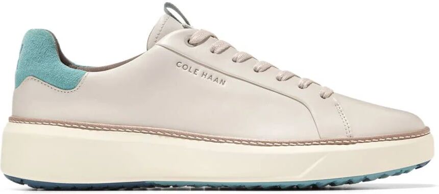 Cole Haan GrandPro Topspin Golf Shoes - Silver Lining/Trellis/Ivory - 7.5 - MEDIUM