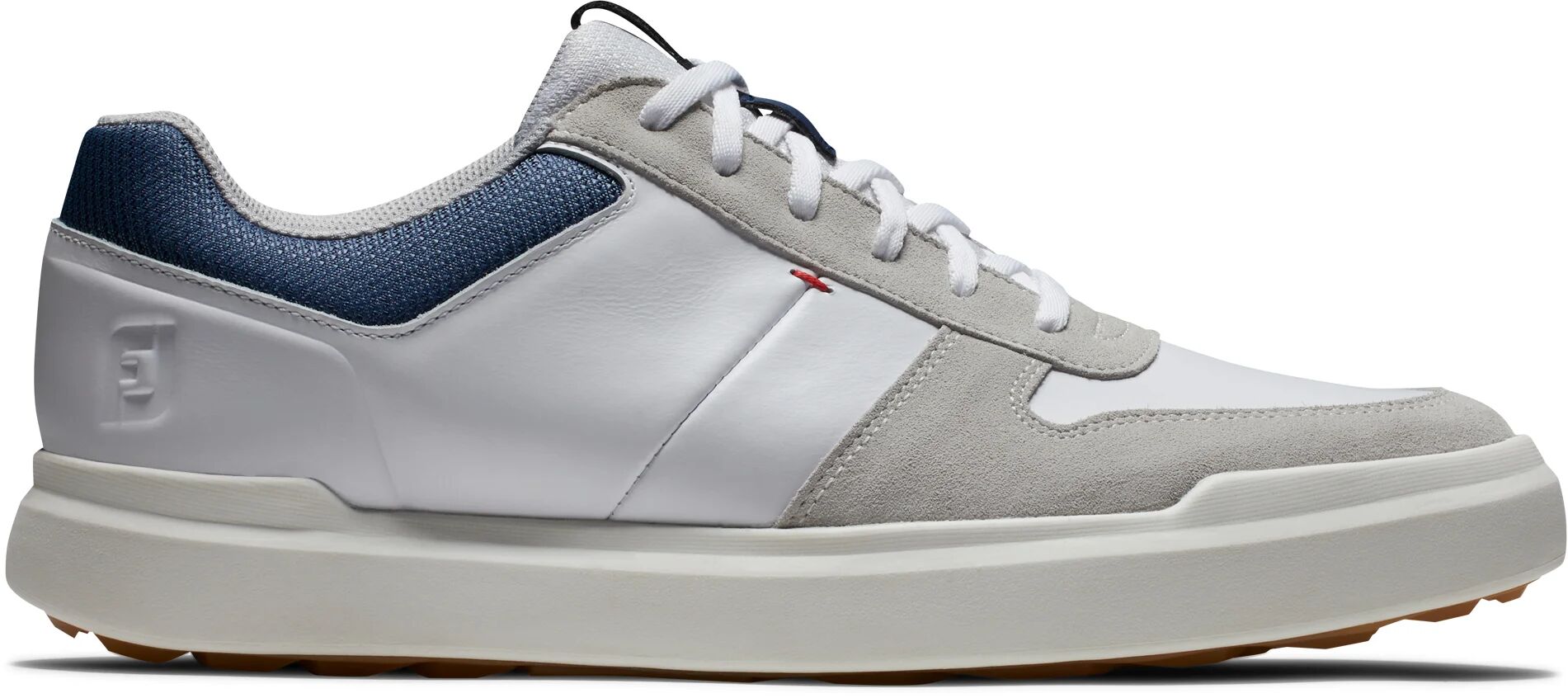 FootJoy Contour Casual Golf Shoes 2024 - White/Grey  - 8 - W