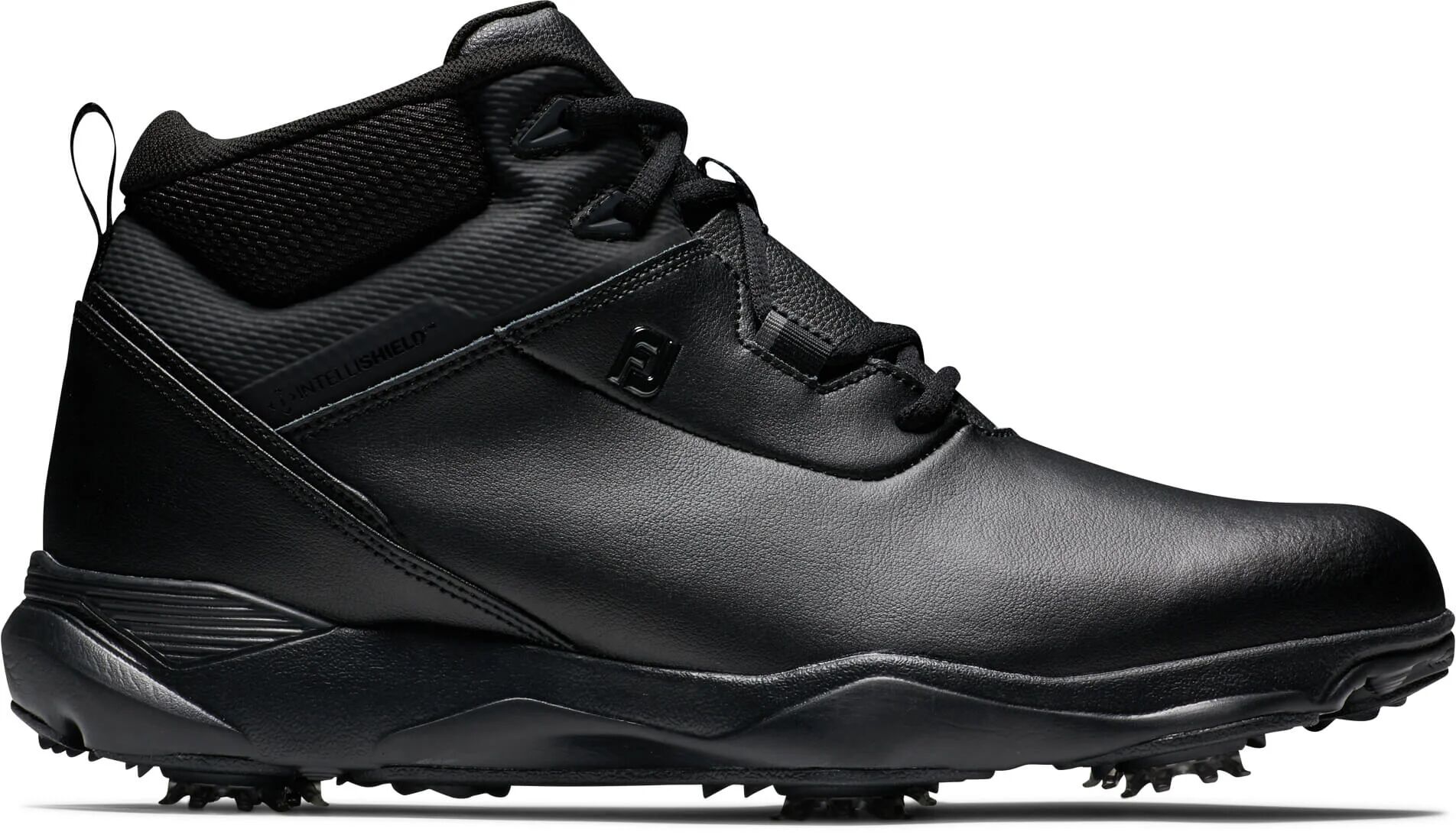 FootJoy Men's Stormwalker Waterproof Golf Rain Boots in Black, Size 10.5, Medium