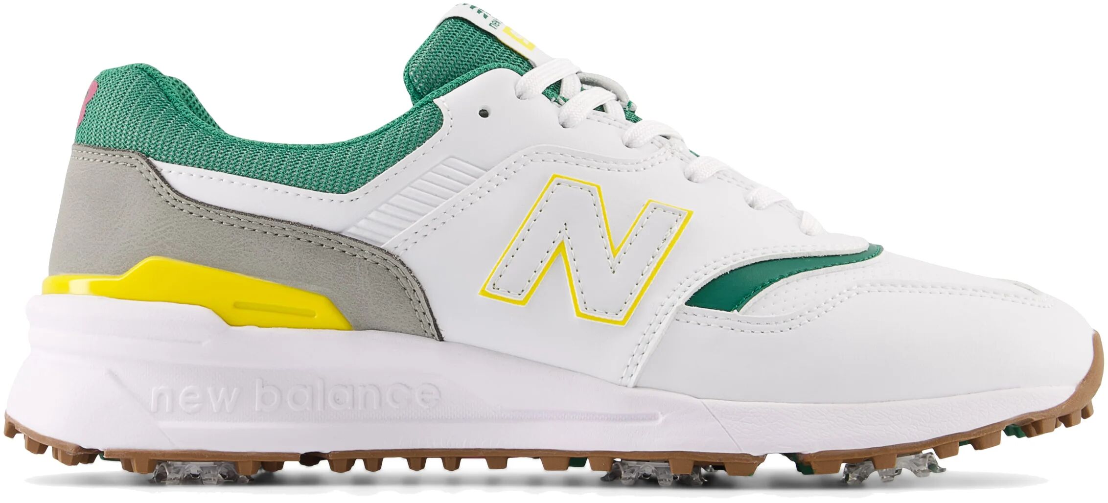 New Balance Limited Edition 997 Golf Shoes - White/Multi - 11.5 - D