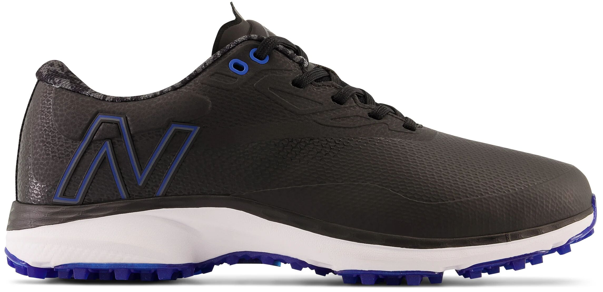 New Balance Fresh Foam X Defender SL Golf Shoes - Black/Blue - 8.5 - D