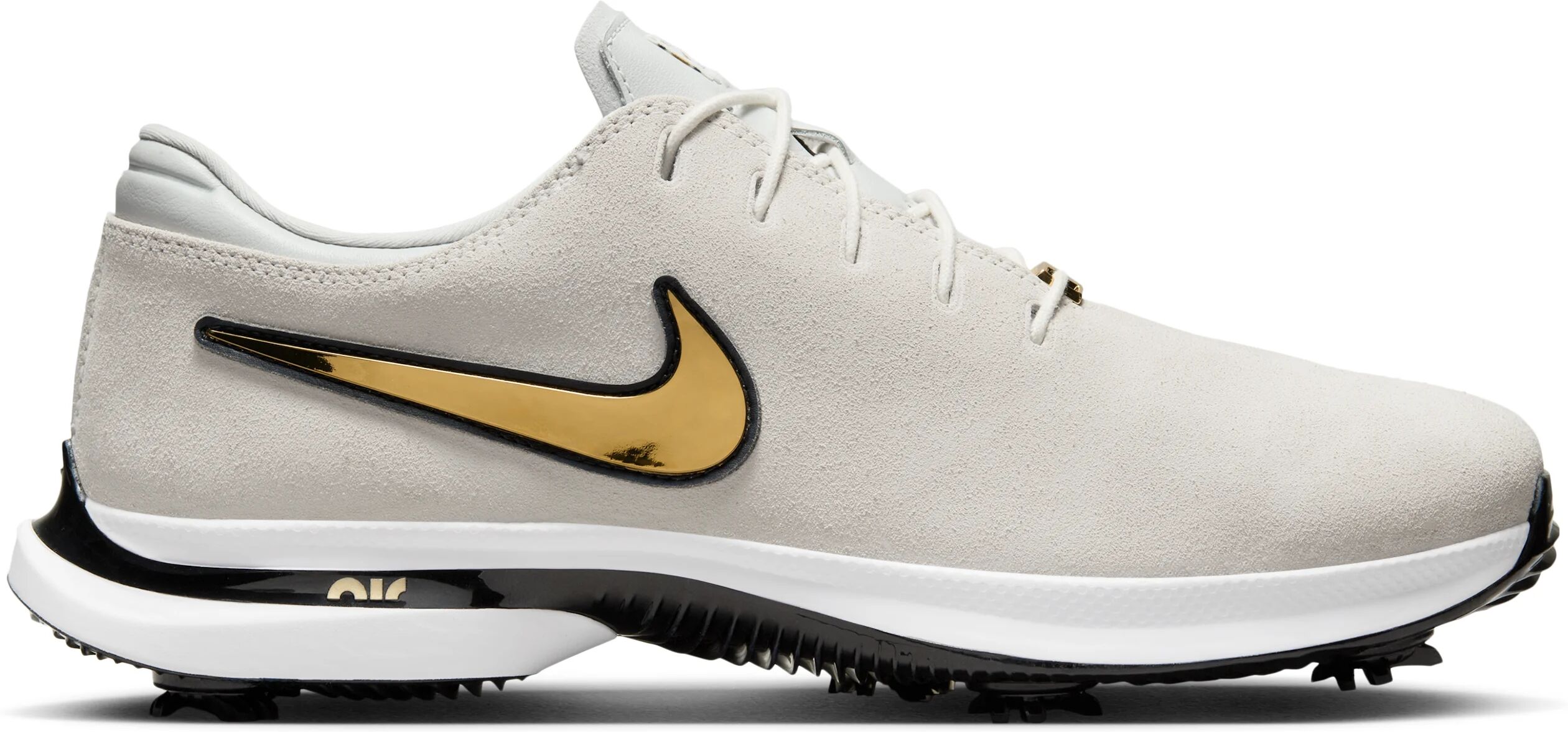 Nike Air Zoom Victory Tour 3 NRG Golf Shoes 2024 - White/Metallic Gold/Metallic Silver - 10 - MEDIUM