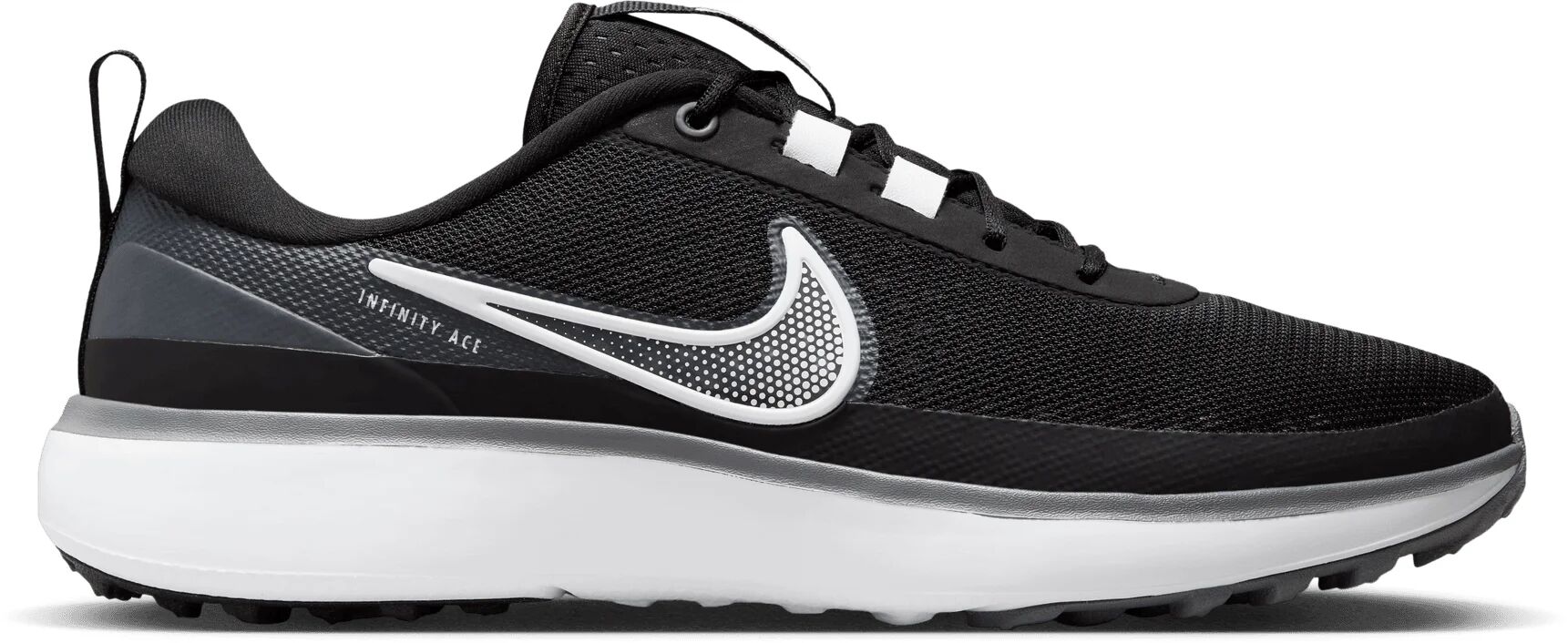 Nike Infinity Ace Next Nature Golf Shoes - Black/Smoke Grey/Iron Grey/White - 9.5 - MEDIUM