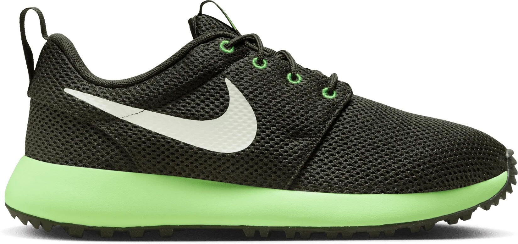 Nike Roshe G Next Nature Golf Shoes - Sequoia/Lime Blast/Sea Glass - 9.5 - MEDIUM