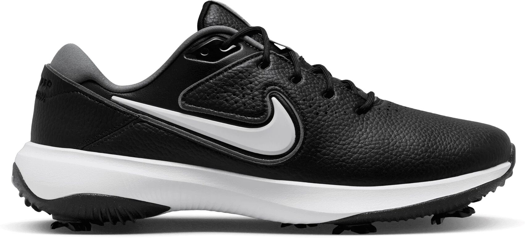 Nike Victory Pro 3 Golf Shoes - Black/White/Smoke Grey - 10.5 - MEDIUM