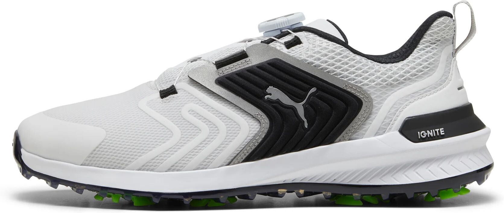 IGNITE INNOVATE Disc Golf Shoes 2024 - Feather Grey/Puma Black - 11 - MEDIUM