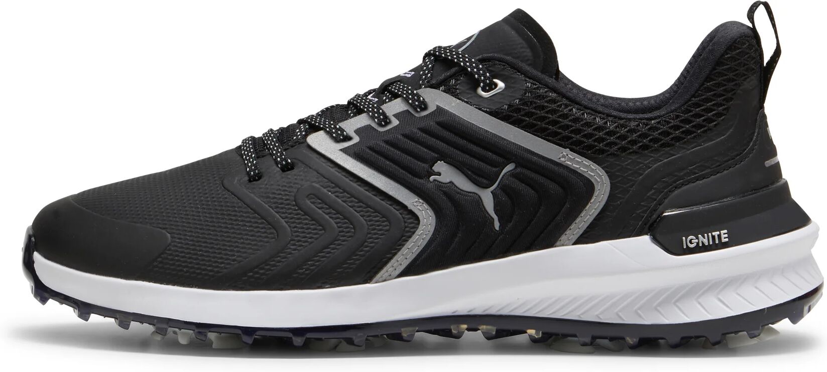 IGNITE INNOVATE Golf Shoes 2024 - Puma Black/Puma White - 11.5 - MEDIUM