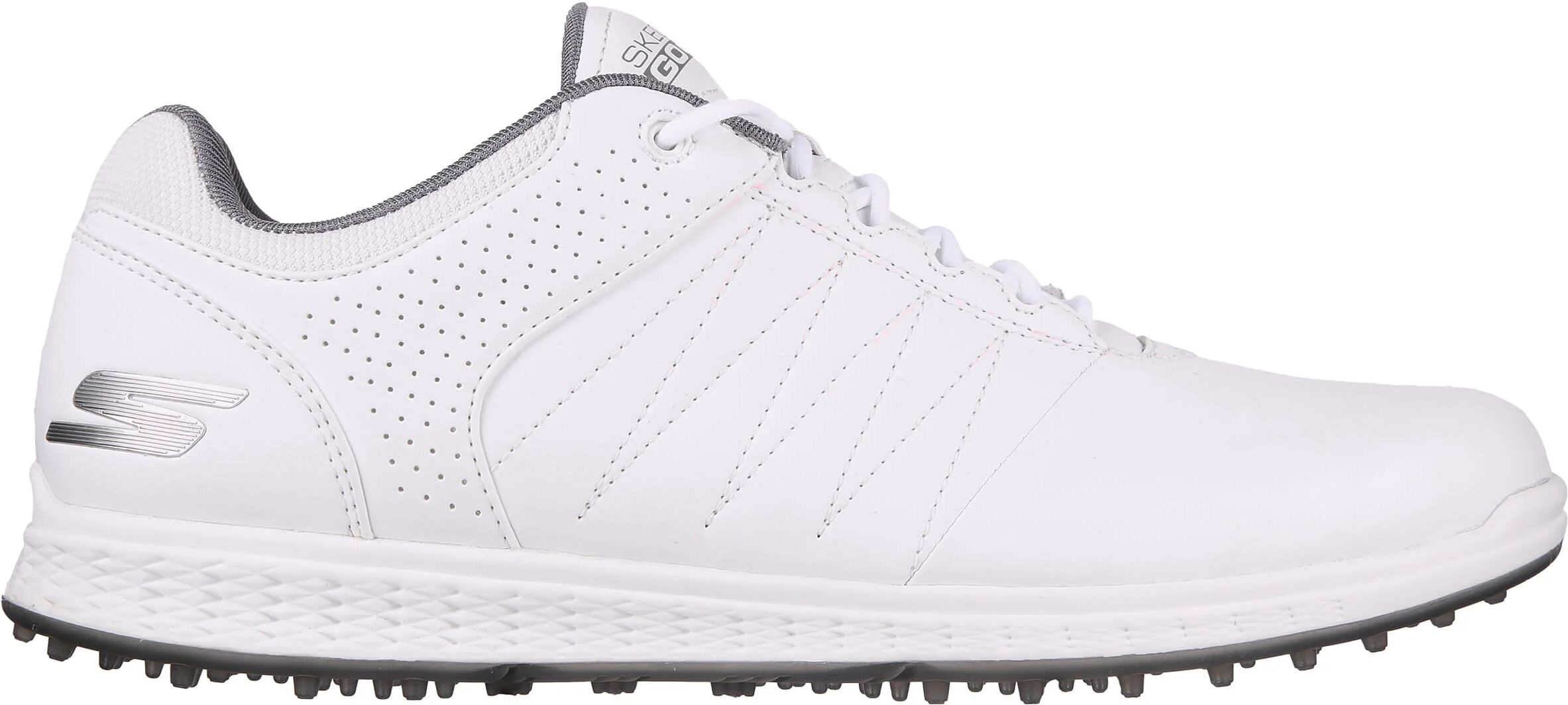 Skechers GO GOLF Pivot Golf Shoes - White/Gray - 10 - EXTRA WIDE