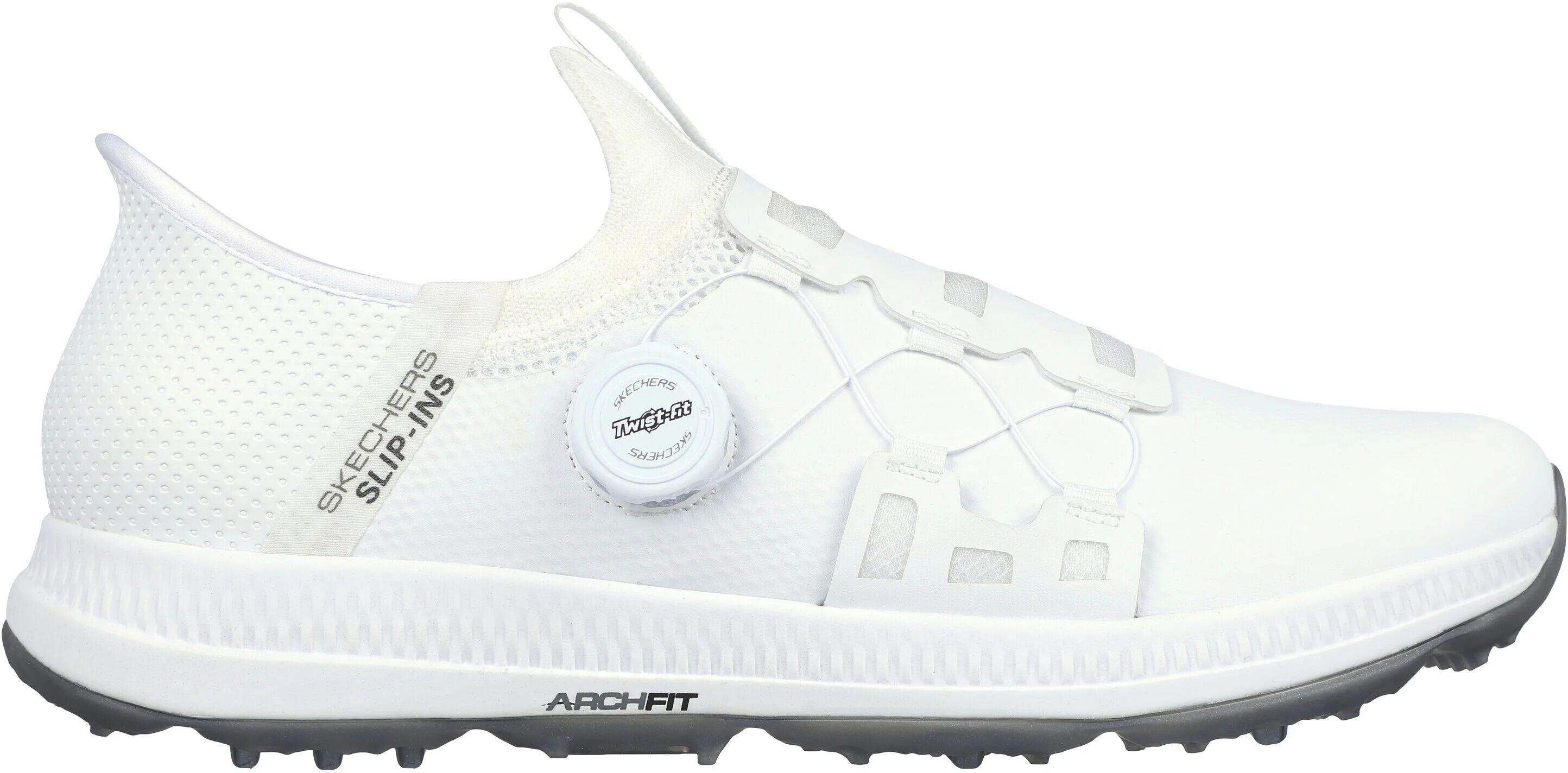 Skechers GO GOLF Elite 5 Slip In Golf Shoes - White - 11.5 - MEDIUM