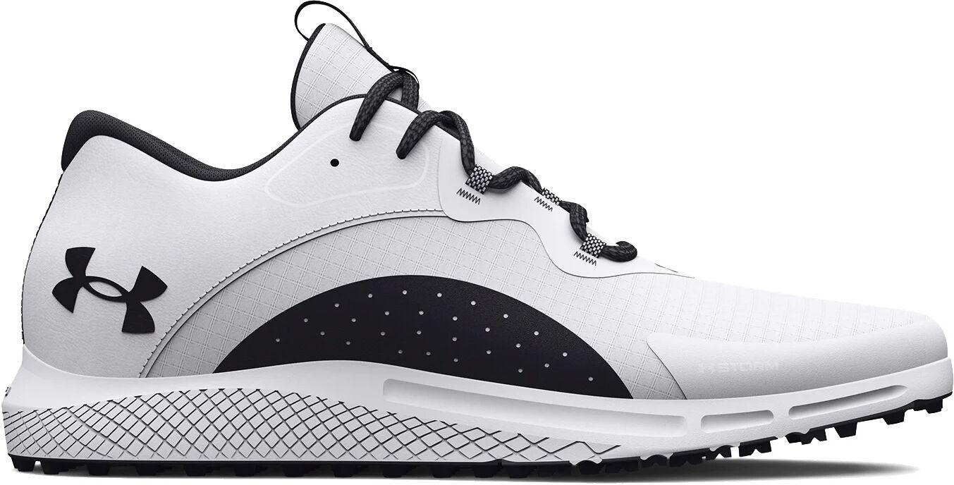 Under Armour UA Charged Draw 2 SL Golf Shoes 2024 - White/Black - 11.5 - MEDIUM