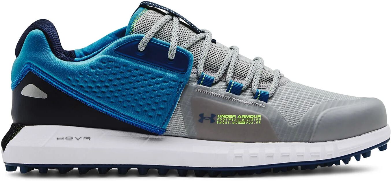 Under Armour UA HOVR Forge RC Spikeless Golf Shoes - Mod Gray/Cruise Blue - 7.5 - MEDIUM