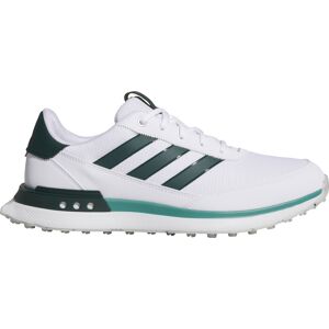 adidas S2G Spikeless 24 Golf Shoes - Cloud White/Aurora Ivy/Preloved Teal - 7 - MEDIUM