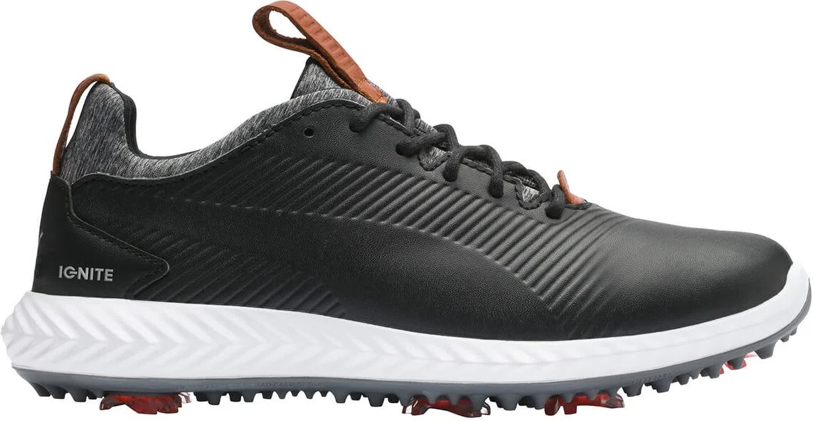 Puma Junior Ignite PWRAdapt 2.0 Golf Shoes - Black/Black - 5 - MEDIUM