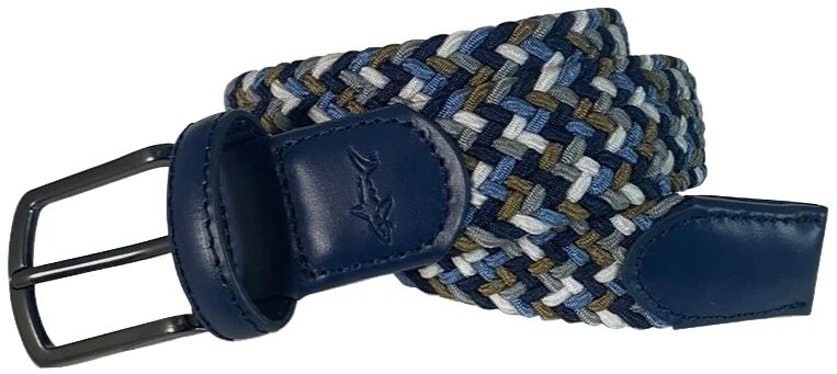 Greg Norman Performance Stretch Braided Men's Golf Belt - Blue, Size: 44