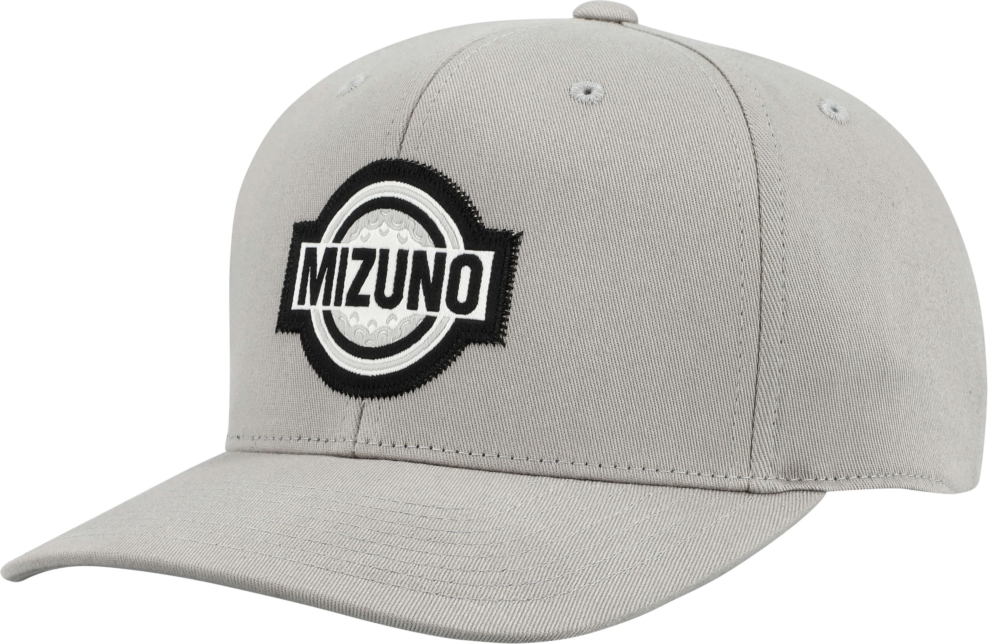 Mizuno Patch Snapback Men's Golf Hat - Grey