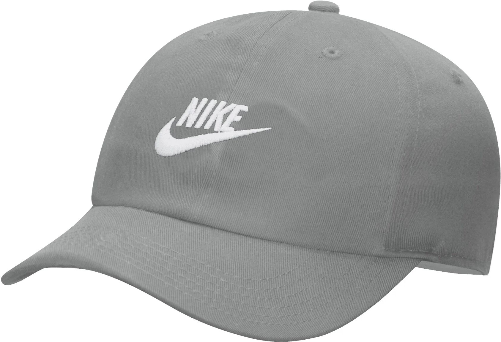 Nike Club Unstructured Futura Wash Men's Golf Hat - Grey, Size: Small/Medium