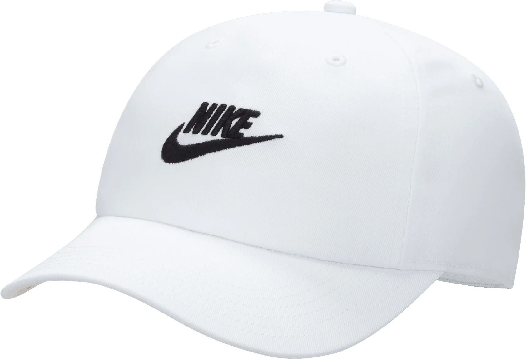 Nike Club Unstructured Futura Wash Men's Golf Hat - White, Size: Medium/Large