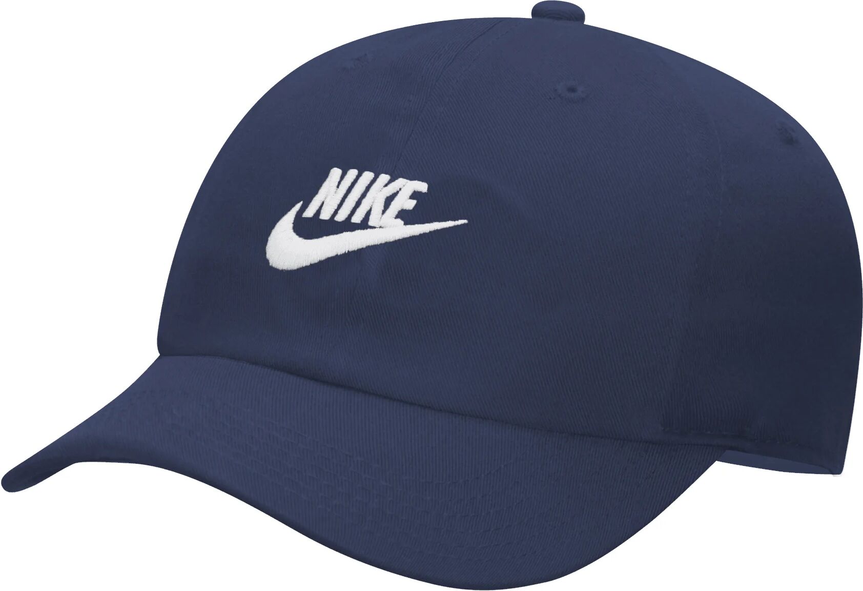 Nike Club Unstructured Futura Wash Men's Golf Hat - Blue, Size: Small/Medium