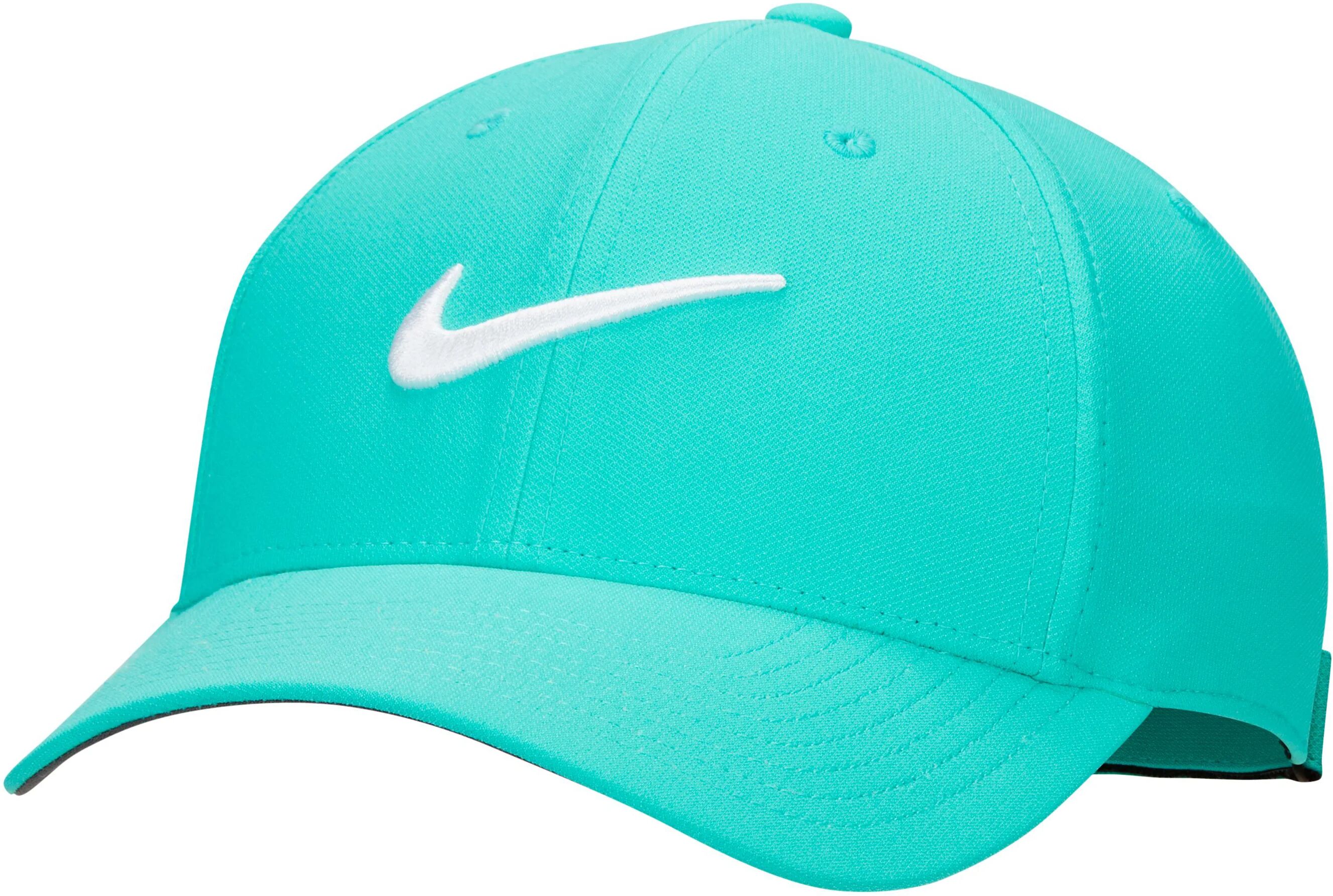 Nike Dri-FIT Club Structured Swoosh Men's Golf Hat - Green, Size: Small/Medium